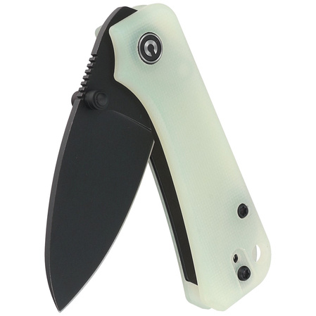 CIVIVI Baby Banter Natural G10, Black Stonewashed Nitro-V by Ben Petersen knife (C19068S-8)