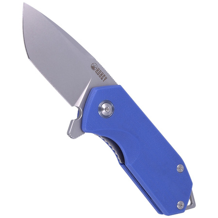 Nóż Kubey Knife Kubey Knife Campe, Blue G10, Sandblast D2 (KU203D)