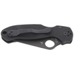 Spyderco Para 3 G-10 Black / Black Blade PlainEdge Knife (C223GPBK)