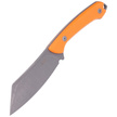 Nóż Kubey Knife Perses, Orange G10, Bead Blasted D2 (KU302A)