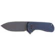 WE Knife Elementum Blue Titanium, Gray Stonewashed CPM-20CV (WE18062X-2)