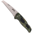 Herbertz Solingen Wood Camo Elastomer Folding Saw, Satin Finish 114mm (55004)