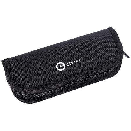 CIVIVI Ki-V Black G10, Black Stonewashed by Ostap Hel (C2108B)