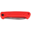Nóż składany monterski dla elektryka MAC Coltellerie B05E Red FRN, Satin W 1.4028 (MC B05E.R)
