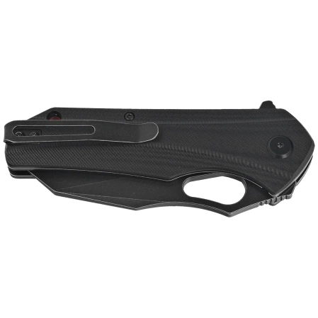 Bestech Operator Knife Black G10, Black Stonewashed D2 (BG36B)