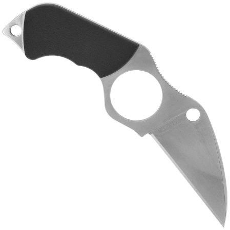 Spyderco Swick 5 Large Knife Black G10, Satin LC200N by Sal Glesser (FB145P)