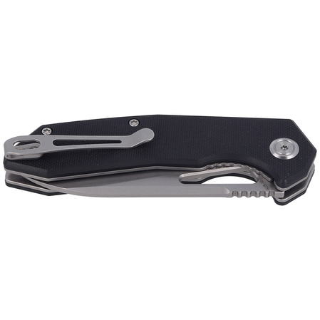 Nóż Kubey Knife New Vagrant Black G10, Sandblast AUS-10 (KU291A)