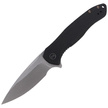 WE Knife Kitefin Black Titanium, Satin Finish CPM S35VN (2001G)