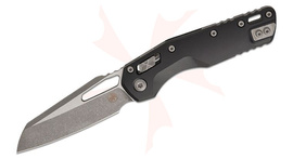 Microtech MSI S/E Knife Black Aluminum, Apocalyptic M390MK by Tony Marfione (210-10AP)