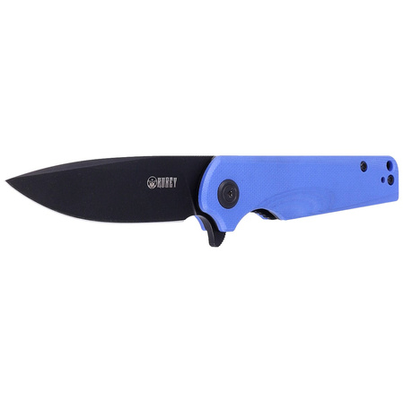 Nóż Kubey Knife Wolverine, Blue G10, Dark Stonewashed D2 (KU233F)