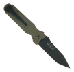 Fox Predator Evolution Automatic Knife OD Green FRN, Black Idroglider Niolox (FX-449 OD)