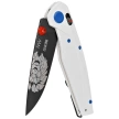 ANV A100 BB Limited Edition No 13/100 Knife White GRN, Black DLC Sleipner (ANVA100-036)