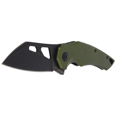 Nóż FoxEdge Atrax Green Aluminium, Black Stonewashed by Simonutti (FE-026 AOD)