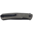 Sencut Knife Scitus Dark Green Canvas Micarta, Black Stonewashed D2 by Ostap Hel (S21042-3)