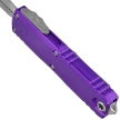 Microtech UTX-85 Gen IV D/E OTF Knife Purple Aluminum, Stonewashed M390MK by Tony Marfione (12324-10PU)