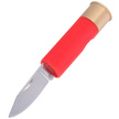 Nóż składany Martinez Albainox Cartridge Cal. 12 Red ABS, Satin 3Cr13Mov (18496)