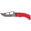 Mikov Crocodile Black ABS Folding Knife, Mirror Finish (243-NH-1/A RED)