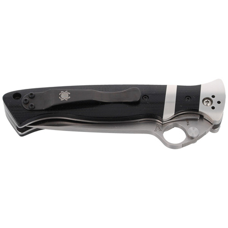 Nóż składany Spyderco Vallotton Sub-Hilt Black G10, Satin CPM S30V by Butch Vallotton (C149GP)