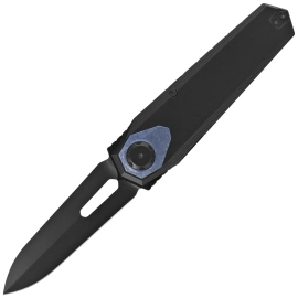 Remette RT-Infinite Power Knife Black DLC Titanium, Black DLC M390 (RTIP-D)