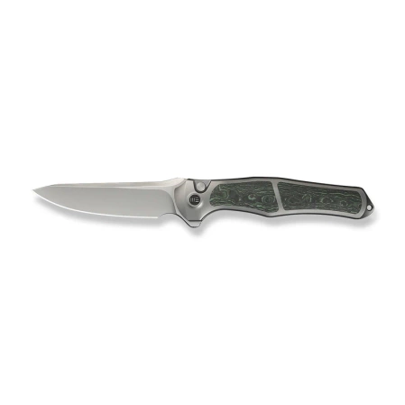 Nóż składany WeKnife 702XI LE No 145/150 Gray Titanium/Jungle Wear Fat Carbon, Stonewashed M390 (WE07B-4)