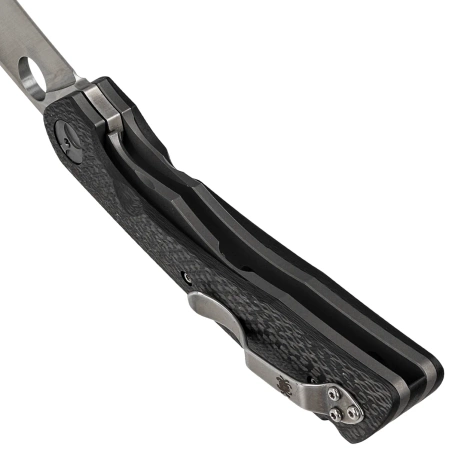 Nóż składany Spyderco Subvert Sprint Run Carbon Fiber / Titanium, Satin Plain CPM 20CV by Nati Amor (C239CFP)