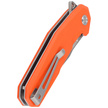 Nóż składany Kubey Carve Orange G10, Bead Blasted AUS-10 (KB237I)