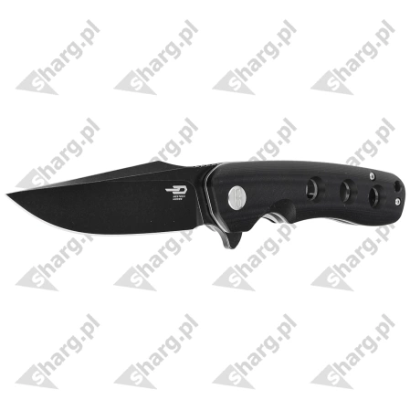 Bestech Arctic Black G10, Black Stonewashed D2 knife (BG33A-2)