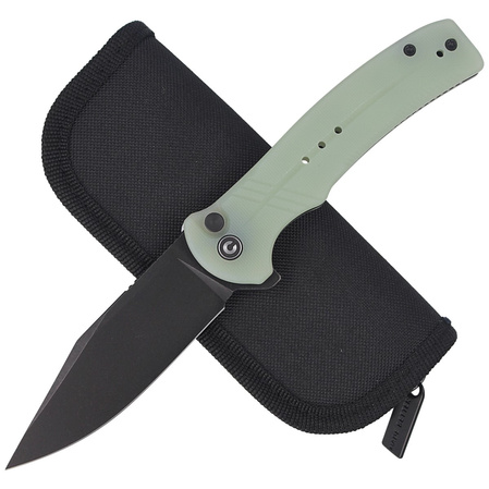 CIVIVI Knife Cogent Natural G10, Black Stonewashed 14C28N (C20038D-3)