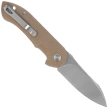 Bestech Torpedo Knife Beige G10, Stonewashed / Satin D2 (BG17B-1)
