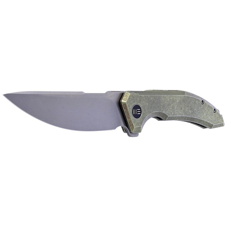 Nóż WE Knife Quixotic Green Titanium, Silver Bead Blasted CPM 20CV (WE21016-4)