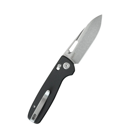Nóż składany Kubey Bluff Black G10, Sandblasted 14C28N by Garet Caronna (KU248F)