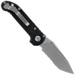 Microtech LUDT Gen III T/E Automatic Knife Black Aluminum, Stonewashed P/S M390MK by Tony Marfione (1136-11)