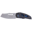 Nóż składany TOKISU Tactical Black G10 / Carbon Fiber, Satin D2 (18714)