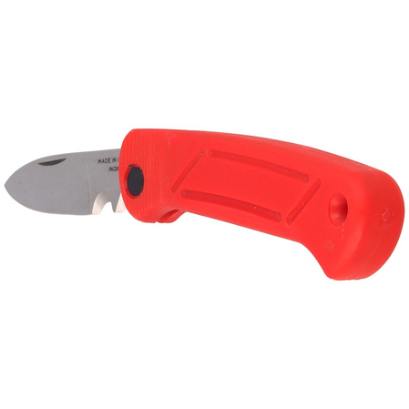 MAC Coltellerie B05E Electrician Knife Red FRN, Satin W 1.4028 (MC B05E.R)