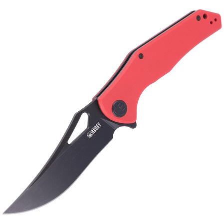 Kubey Knife Phemius Red G10, Dark Stonewashed D2 (KU149C)