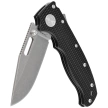 Demko AD20.5 Clip Point Knife Black G10, Stonewashed CPM S35VN by Andrew Demko (205-S35-CPB)