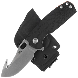 Nóż składany Fox Core Hunter Black FRN, Stonewashed Becut by Jesper Voxnæs (FX-624 B)