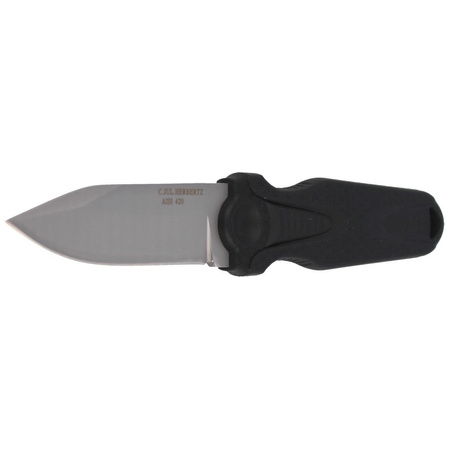 Herbertz CJH Neck Knife Black Polymer, Satin (10000347 - 108307)