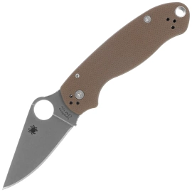 Nóż składany Spyderco Para 3 Sprint Run Brown G10, Satin CPM 15V by Sal i Eric Glesser (C223GPBN15V)