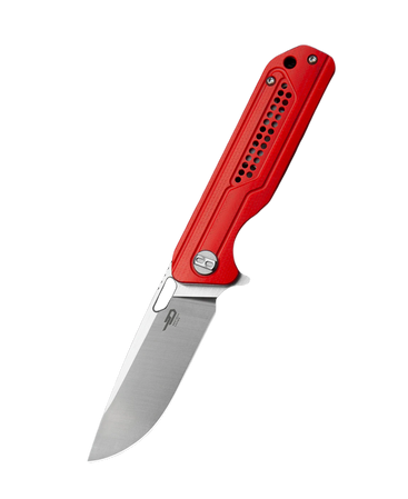 Bestech Circuit Knife Red G10, Satin K110 (BG35C-1)