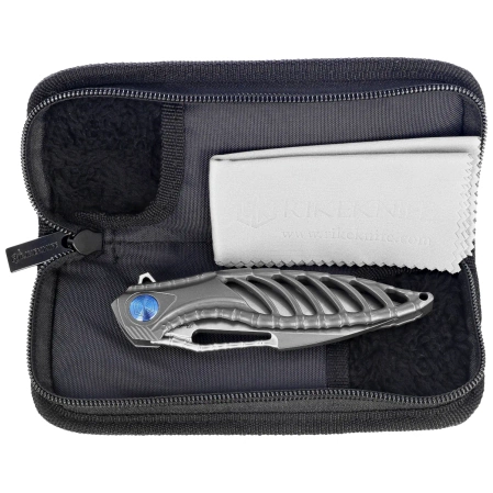 RikeKnife Thor6 Dark Gray Titanium, Satin M390 (RK Thor6-M-DG)