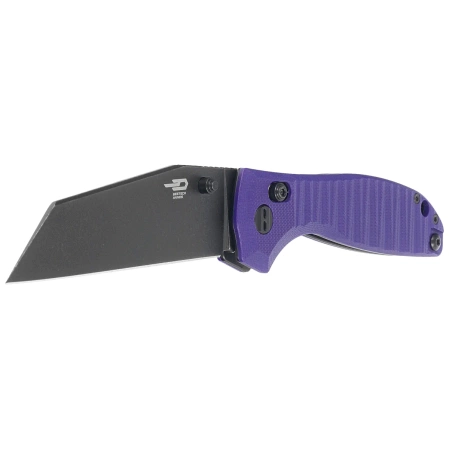 Bestech Liger Knife Purple G10, Black Stonewashed D2 by Keanu Alfaro (BG61E)
