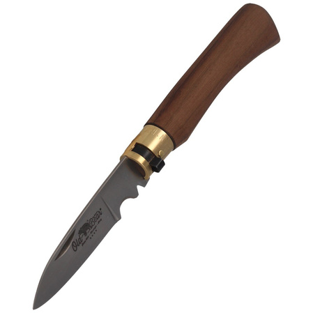 Nóż Antonini Old Bear Electrician, Walnut, Stainless (9327/19_LN)