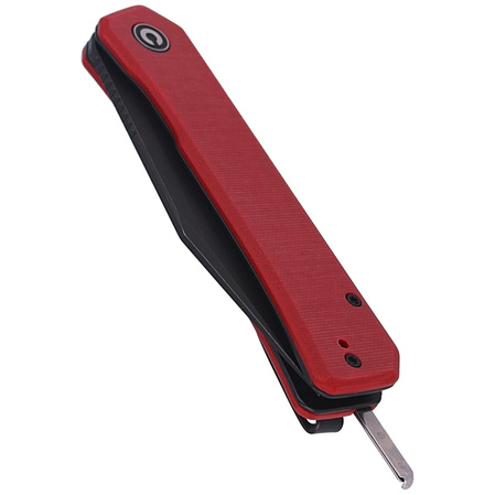 CIVIVI Knife Relic Burgundy G10, Black Stonewashed Nitro-V (C20077B-2)