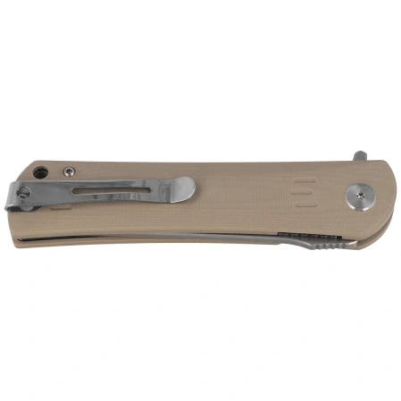 Bestech Kendo Knife Beige G10, Stonewashed / Satin D2 (BG06C-1)