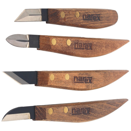 Narex Profi Carving Knife Set 4psc (869100)
