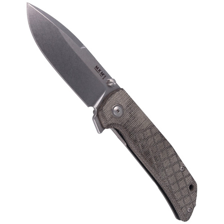 Nóż MKM Maximo Green Micarta, Stone Washed by Bob Terzuola (MK MM-GCT)