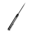 Sencut Squiggy Knife Black / Green G10, Black 9Cr18MoV (S24082A-2)