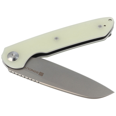Nóż składany Sencut Kyril Natural G10, Stonewashed 9Cr18MoV by Ferrum Forge Knife Works (S22001-2)