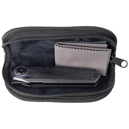 Remette Infinite Power Knife Black Titanium, Black Stonewashed M390 (RTIP-S)